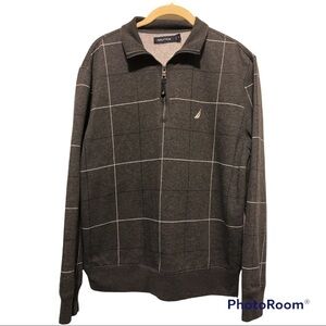 Mens Nautical pullover sweatshirt size M